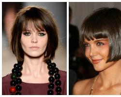 Вечерни прически за средна коса с бретон: модни тенденции и актуални опции