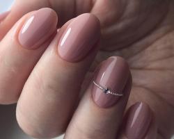 Beautiful manicure with rhinestones (50 photos) - Best nail design ideas